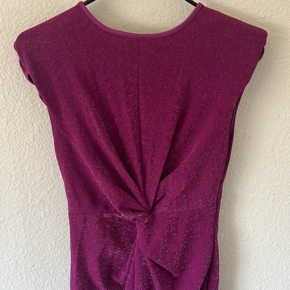 Sparkly shoulder pad maxi dress - Picture 6 of 8